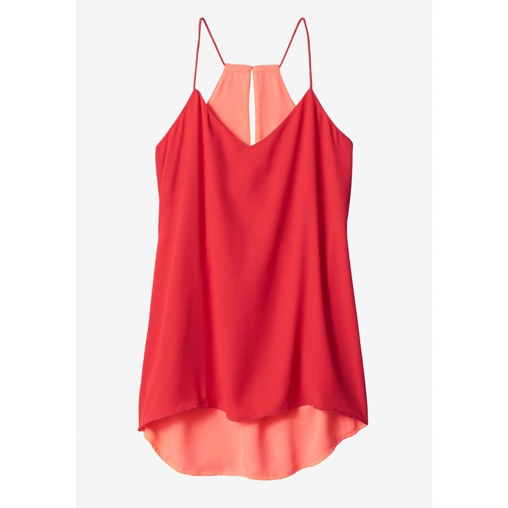EXPRESS Barcelona Reversible Cami in Red/Orange